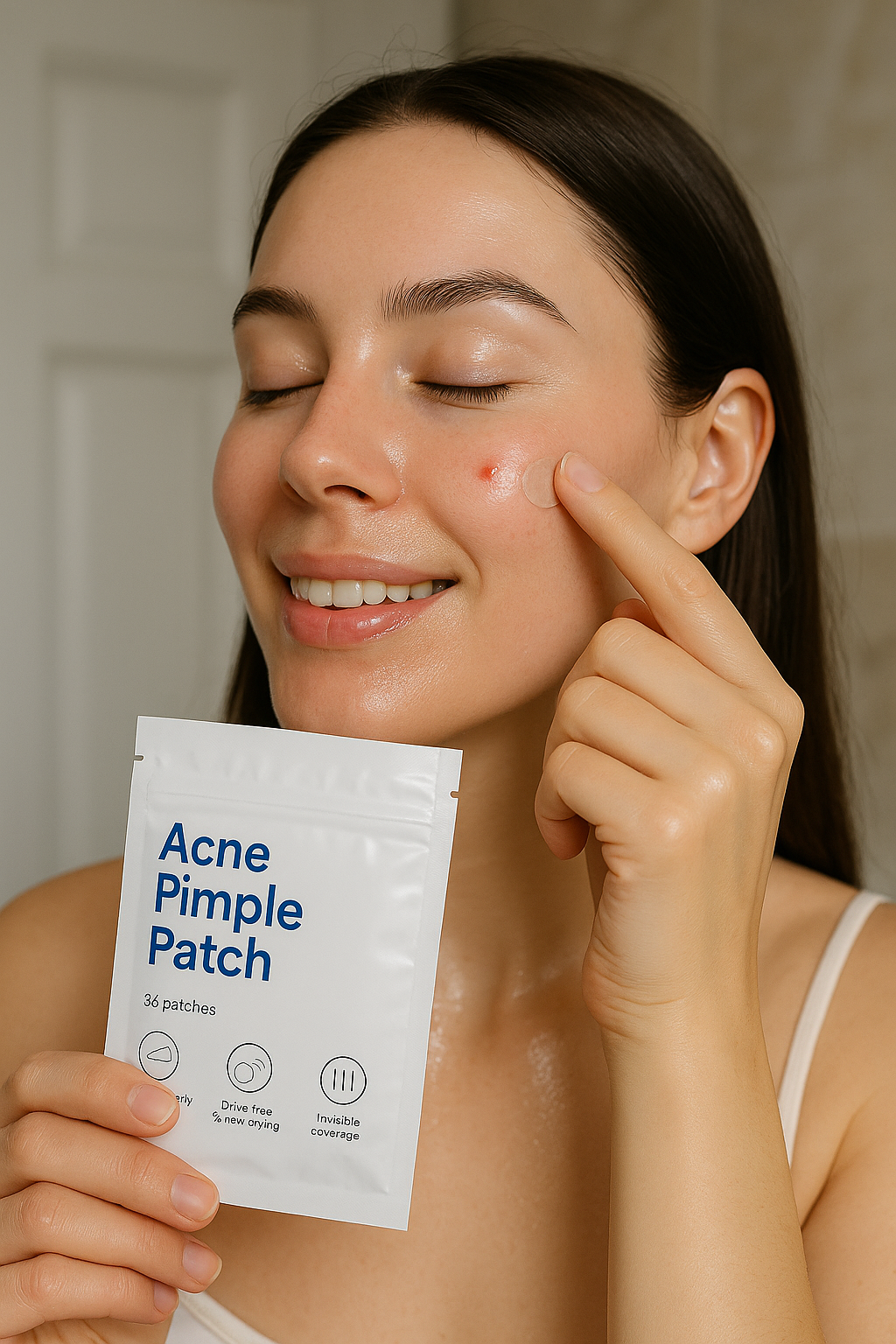 Micro-Needle Soluble Hydrocolloid Acne Patch