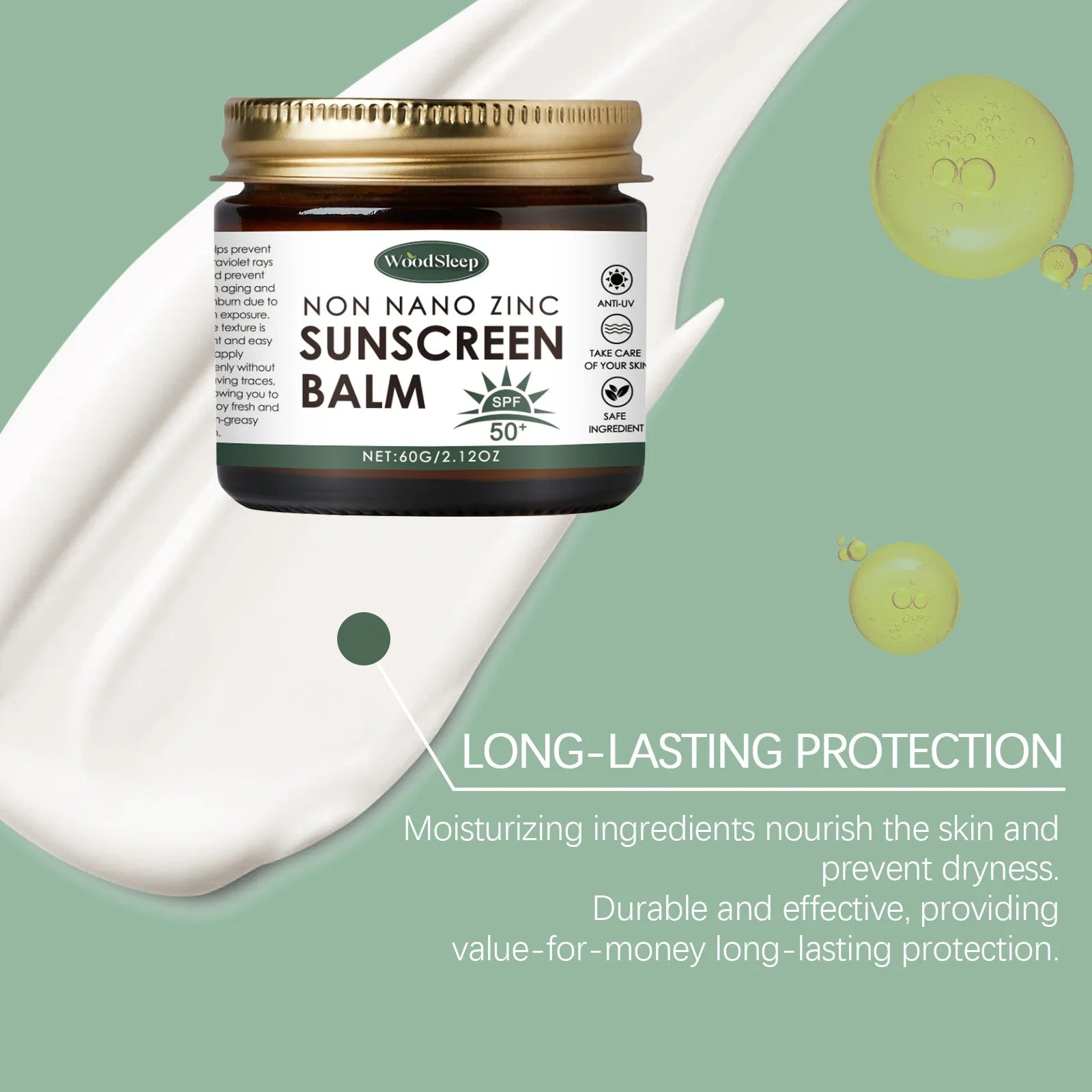 Zinc Oxide Beef Tallow Sunscreen